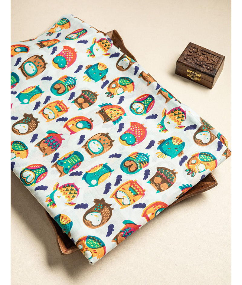 Cotton printed fabric