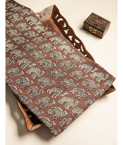 SOFT CHANDERI PRINTED FABRIC