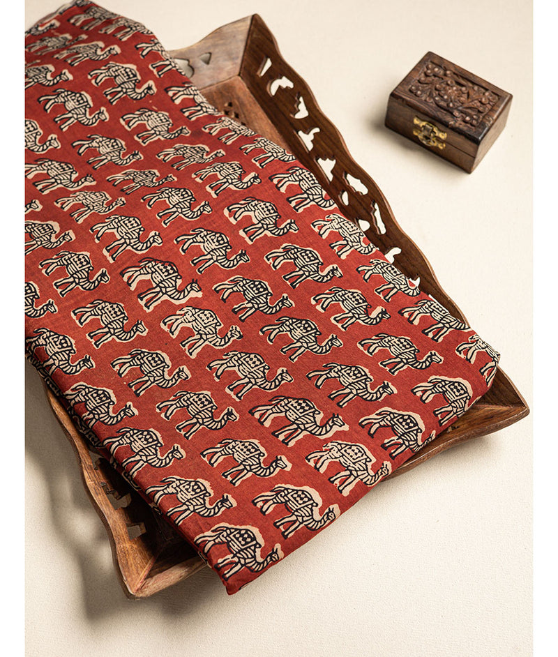 SOFT CHANDERI PRINTED FABRIC