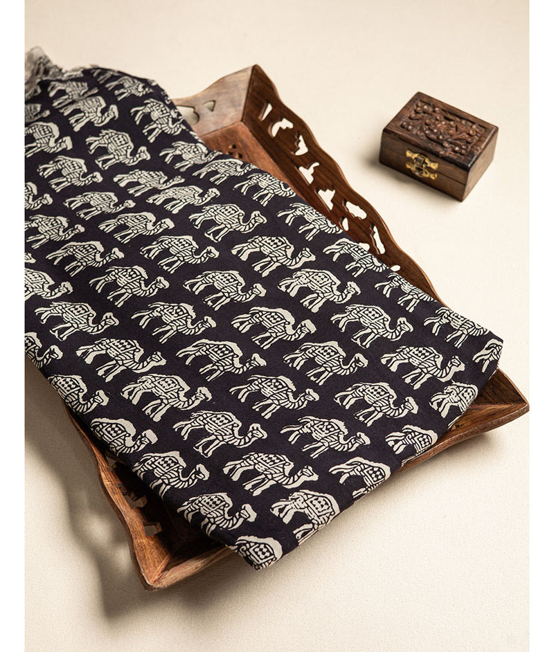 SOFT CHANDERI PRINTED FABRIC