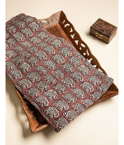 SOFT CHANDERI PRINTED FABRIC