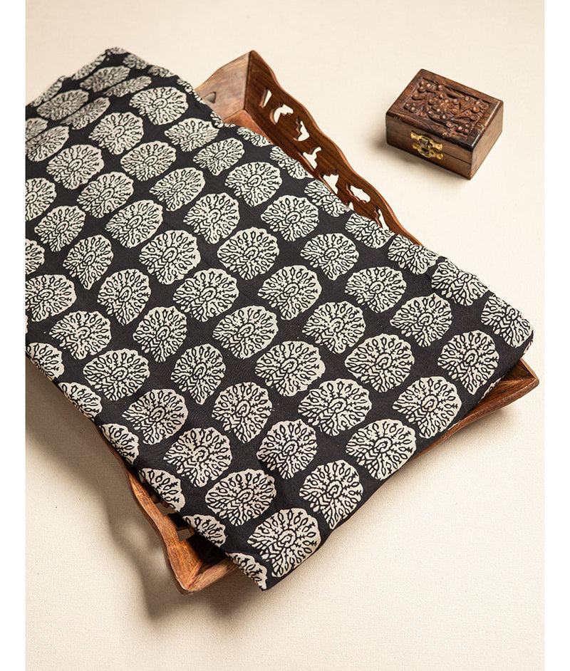 SOFT CHANDERI PRINTED FABRIC