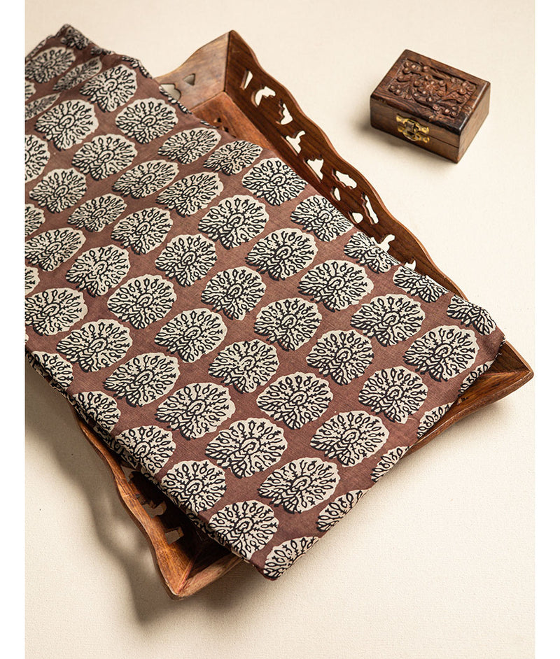 SOFT CHANDERI PRINTED FABRIC