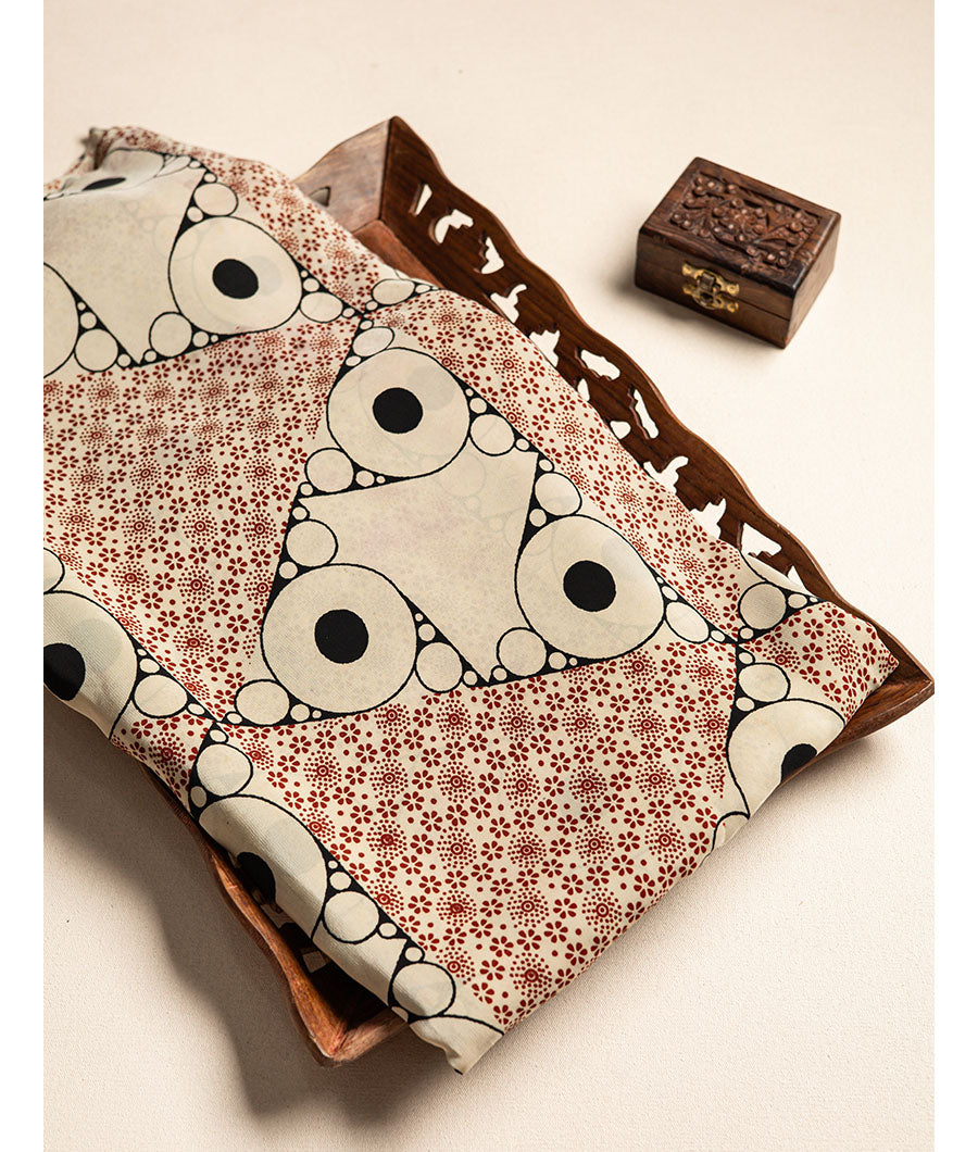 CHANDERI SILK FABRIC