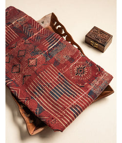 CHANDERI SILK SEQUENCE FABRIC