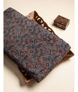 COTTON KANTHA AJRAKH FABRIC