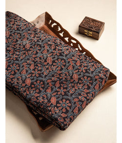 COTTON KANTHA AJRAKH FABRIC