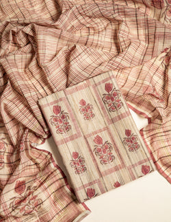 LINEN SLUB  SUIT SET