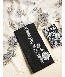 COTTON SCHIFFLI 3 PIECE SUIT SET