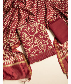 COTTON SCHIFFLI 3 PIECE SUIT SET