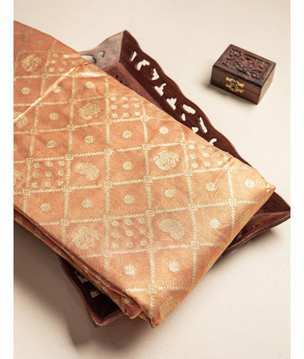 SEMI TISSUE BROCADE FABRIC