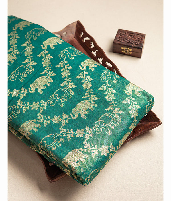 SEMI TISSUE BROCADE FABRIC