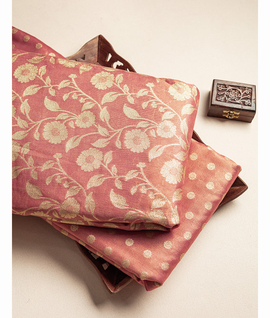 SEMI TISSUE BROCADE FABRIC