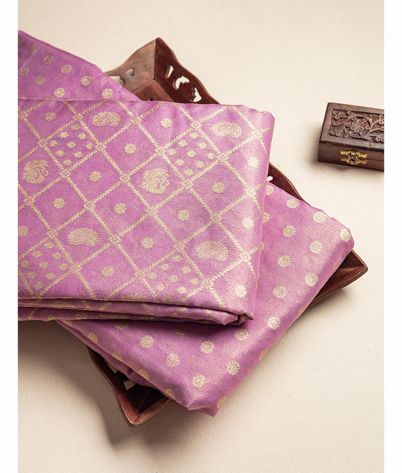 SEMI TISSUE BROCADE FABRIC