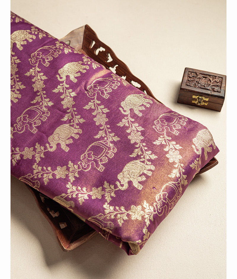 SEMI TISSUE BROCADE FABRIC
