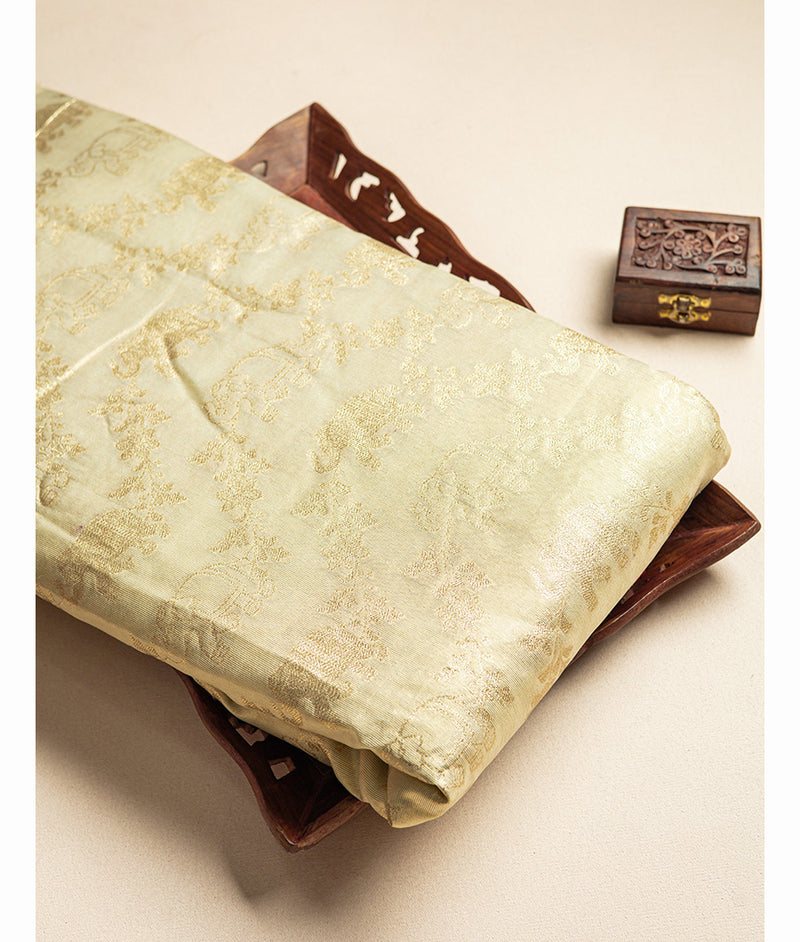 SEMI TISSUE BROCADE FABRIC