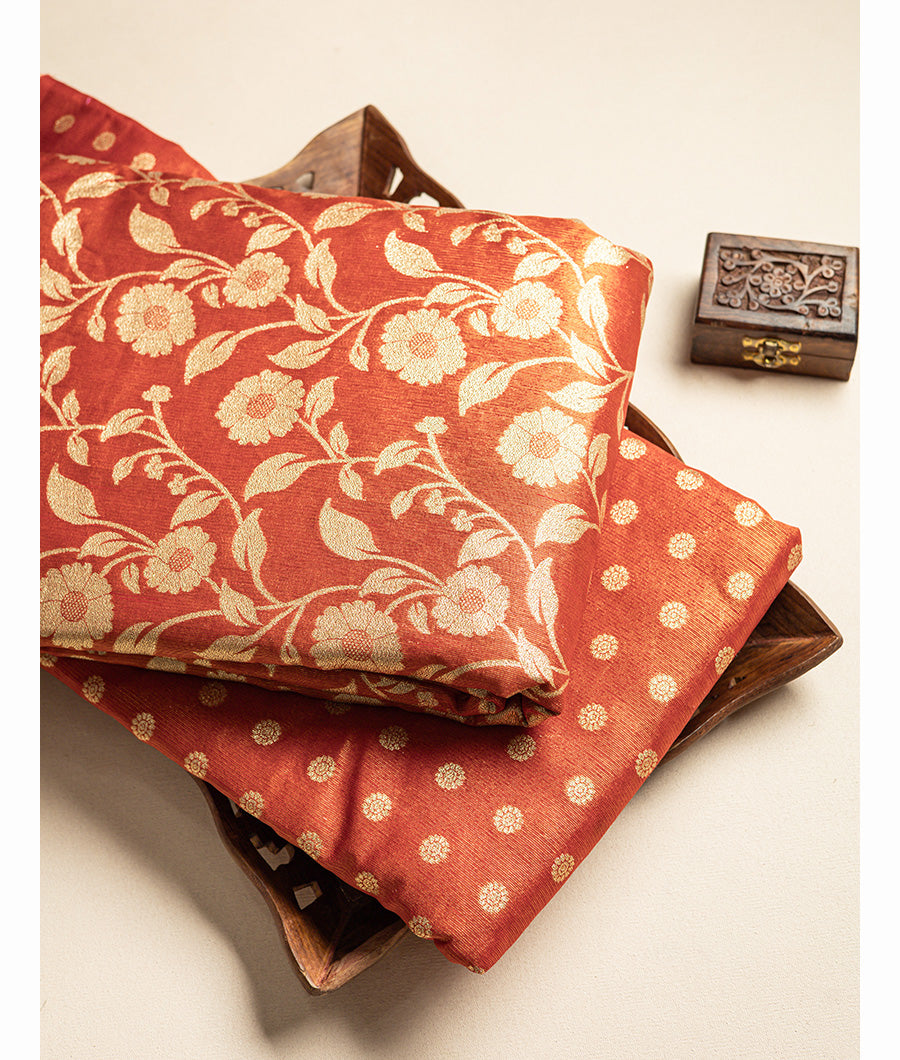 SEMI TISSUE BROCADE FABRIC