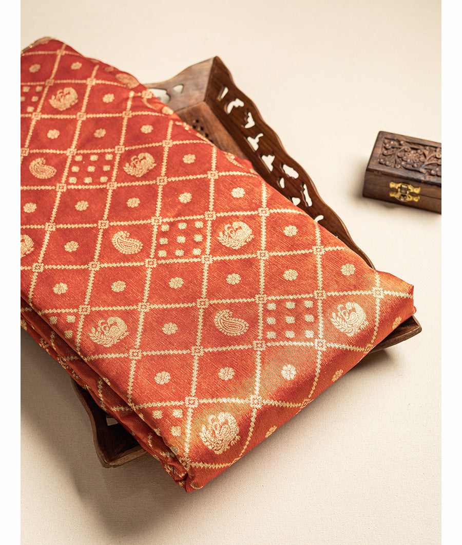 SEMI TISSUE BROCADE FABRIC