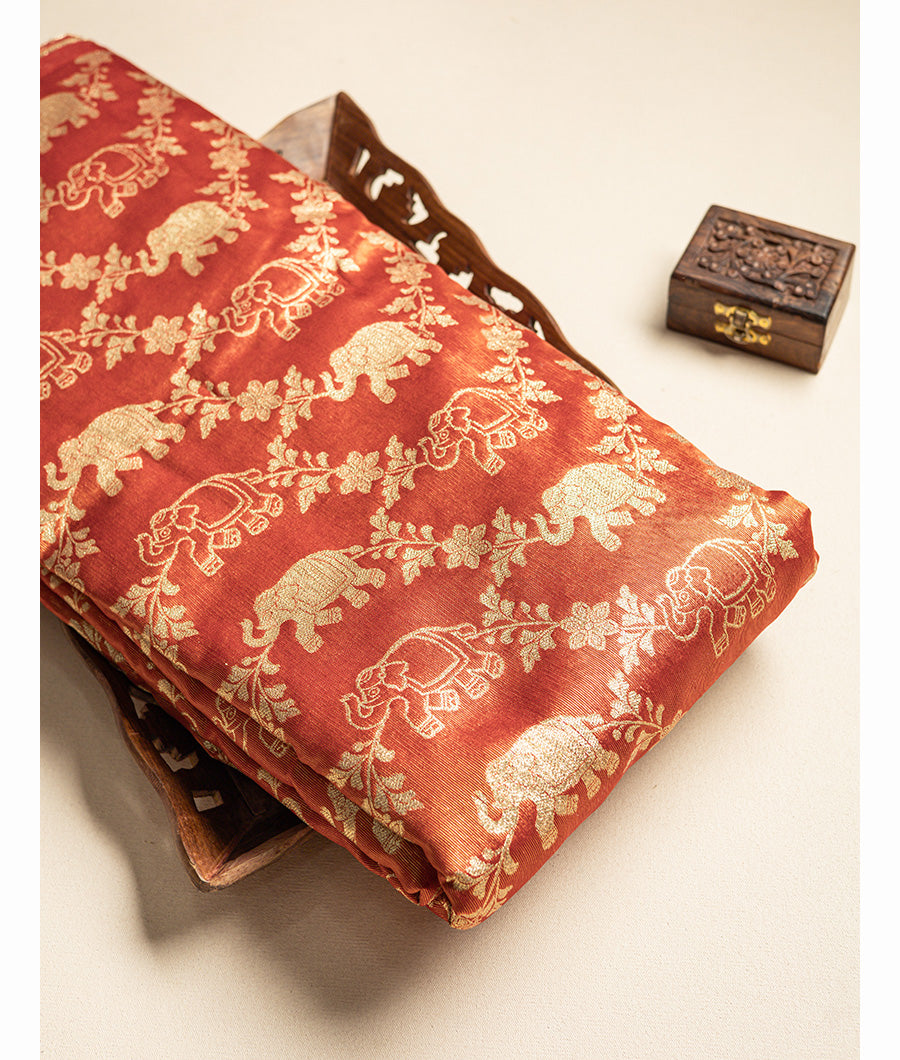 SEMI TISSUE BROCADE FABRIC