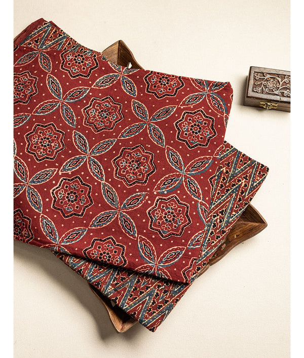 PURE COTTON MUL AJRAKH MIX AND MATCH