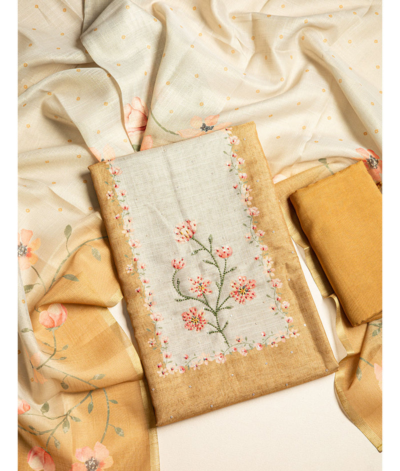 LINEN TISSUE SUIT SET