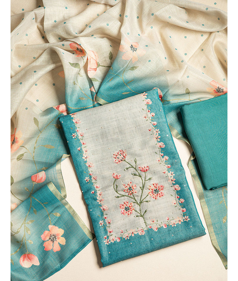 LINEN TISSUE SUIT SET