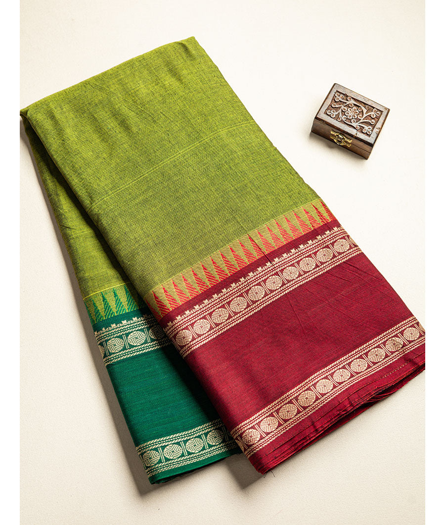 HANDLOOM NARAYANPET BORDER FABRIC