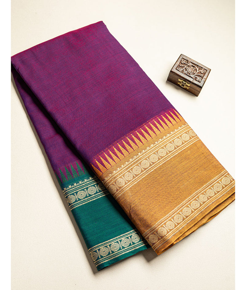 HANDLOOM NARAYANPET BORDER FABRIC