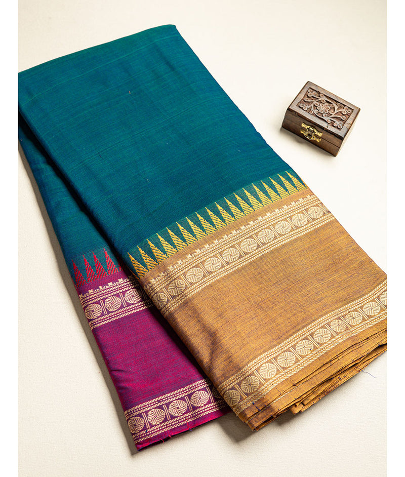 HANDLOOM NARAYANPET BORDER FABRIC