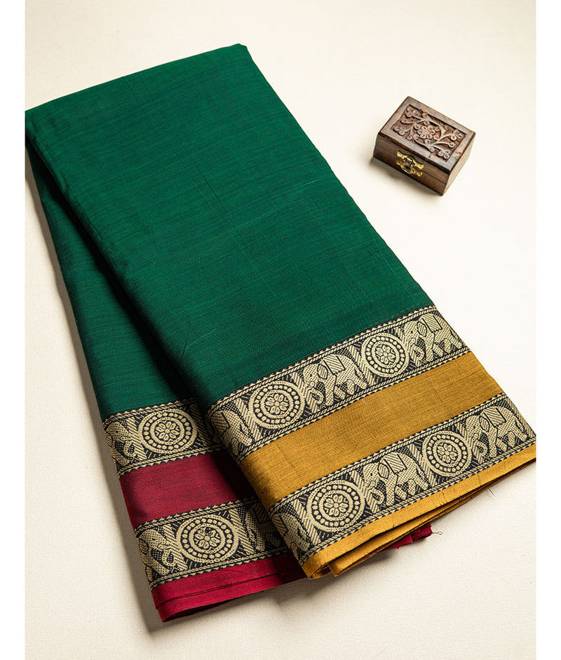 HANDLOOM NARAYANPET BORDER FABRIC