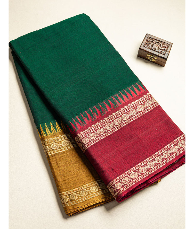 HANDLOOM NARAYANPET BORDER FABRIC