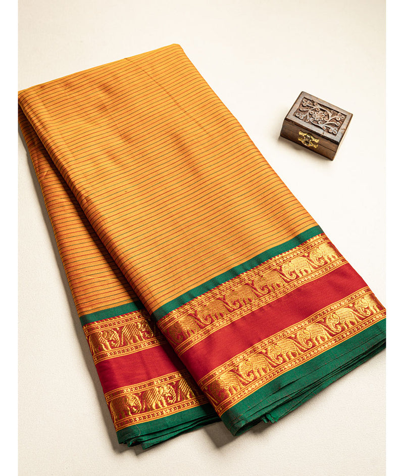 HANDLOOM NARAYANPET BORDER FABRIC