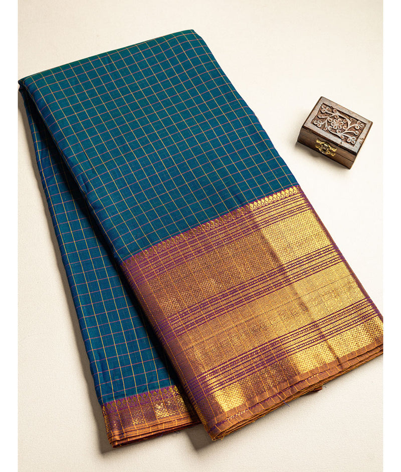 HANDLOOM NARAYANPET BORDER FABRIC