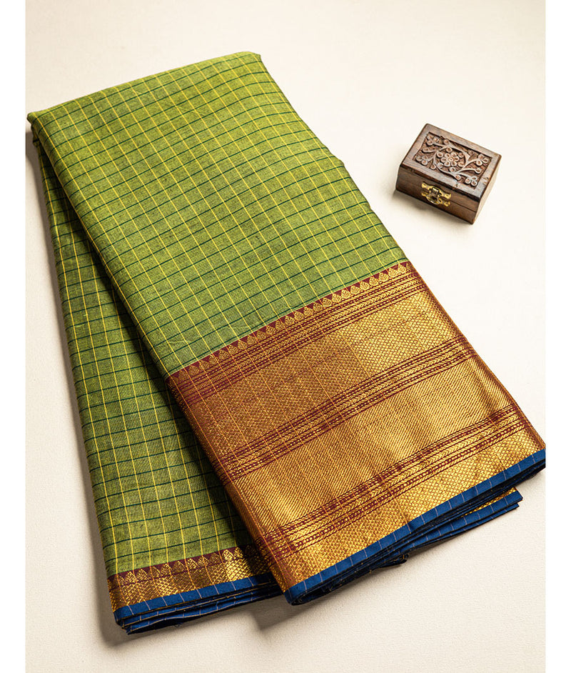 HANDLOOM NARAYANPET BORDER FABRIC