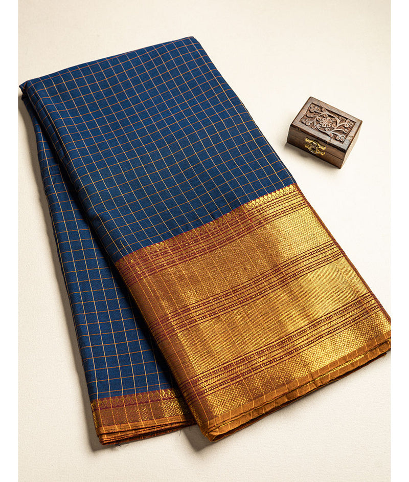 HANDLOOM NARAYANPET BORDER FABRIC