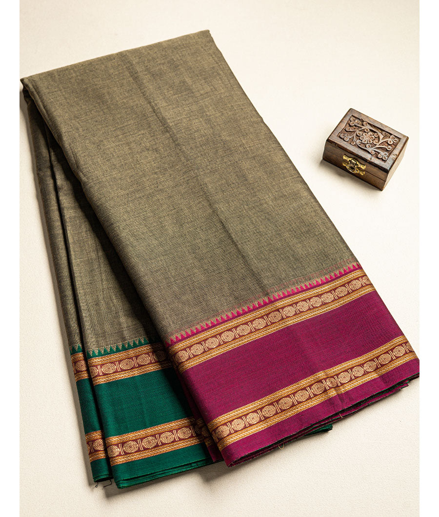 HANDLOOM NARAYANPET BORDER FABRIC