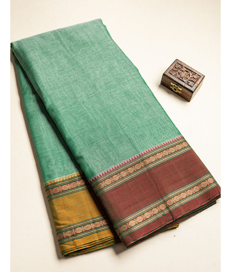 HANDLOOM NARAYANPET BORDER FABRIC