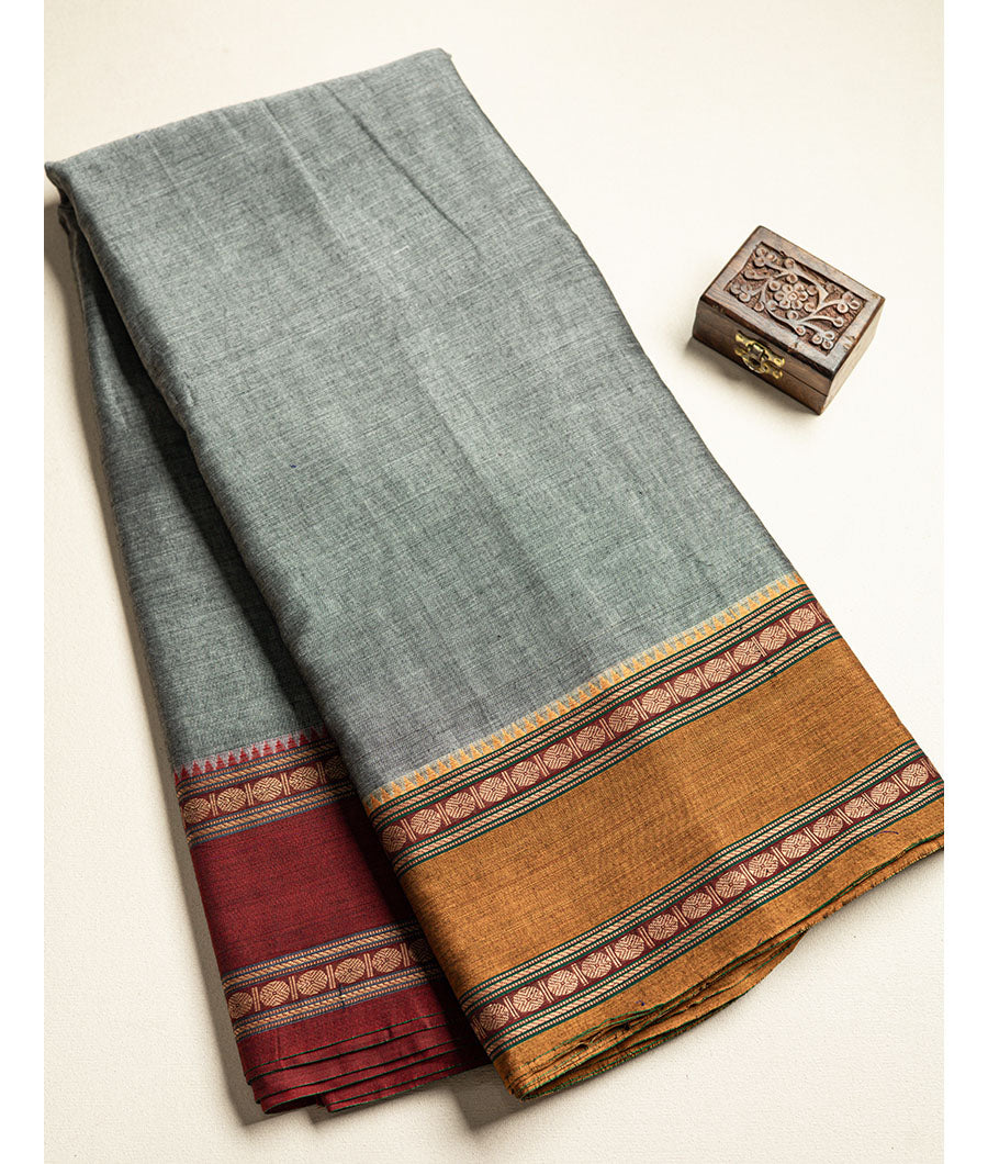 HANDLOOM NARAYANPET BORDER FABRIC