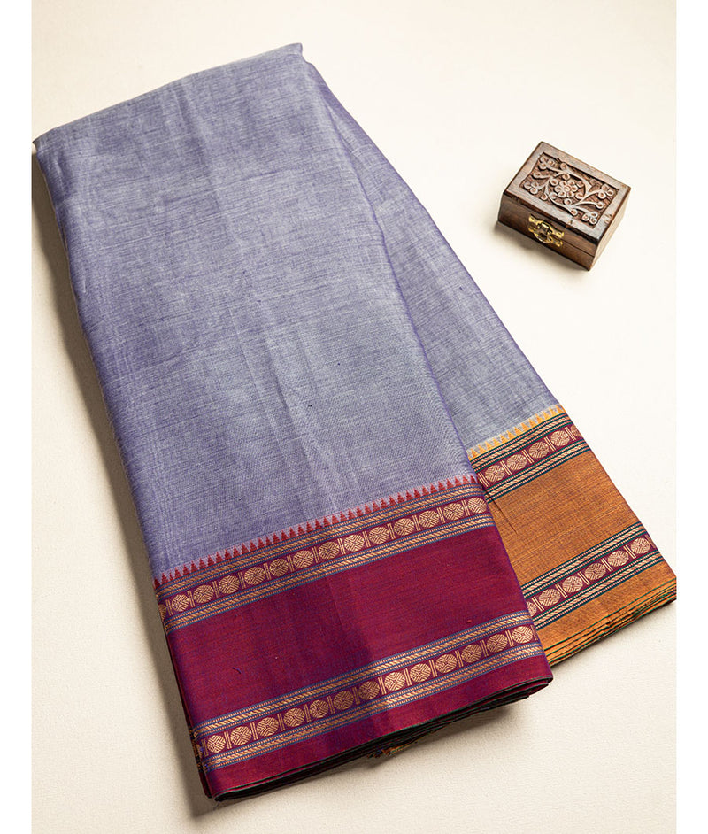 HANDLOOM NARAYANPET BORDER FABRIC