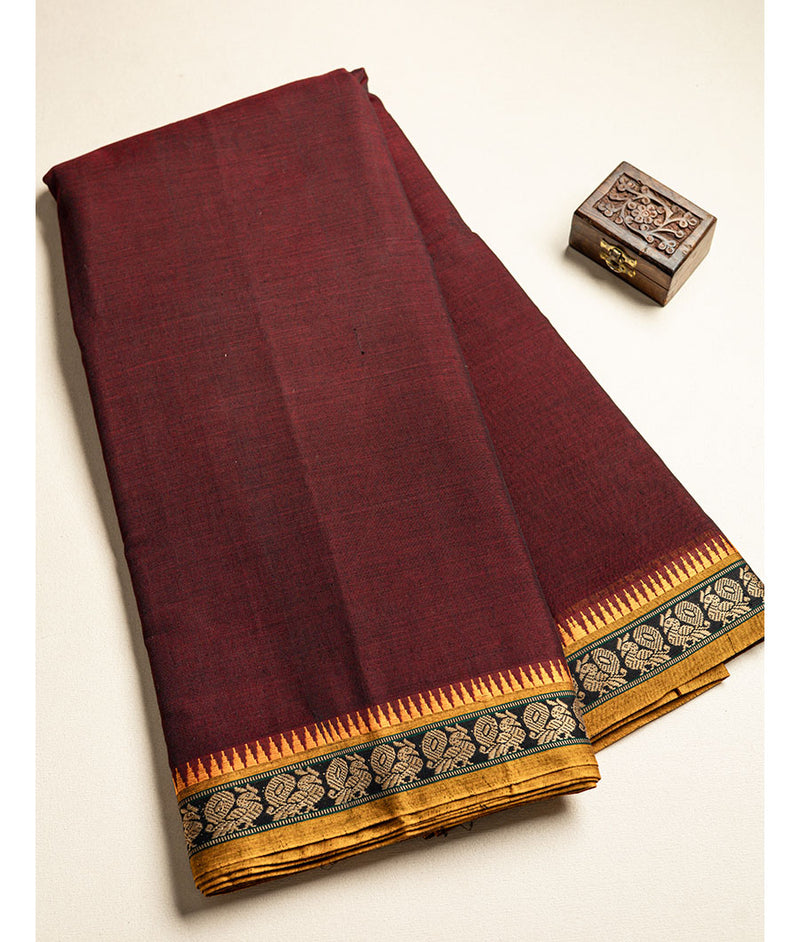 HANDLOOM NARAYANPET BORDER FABRIC
