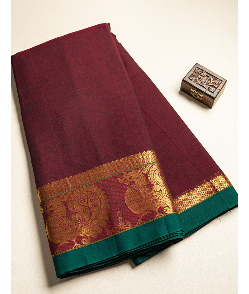 HANDLOOM NARAYANPET BORDER FABRIC