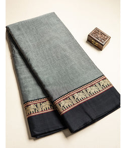 HANDLOOM NARAYANPET BORDER FABRIC