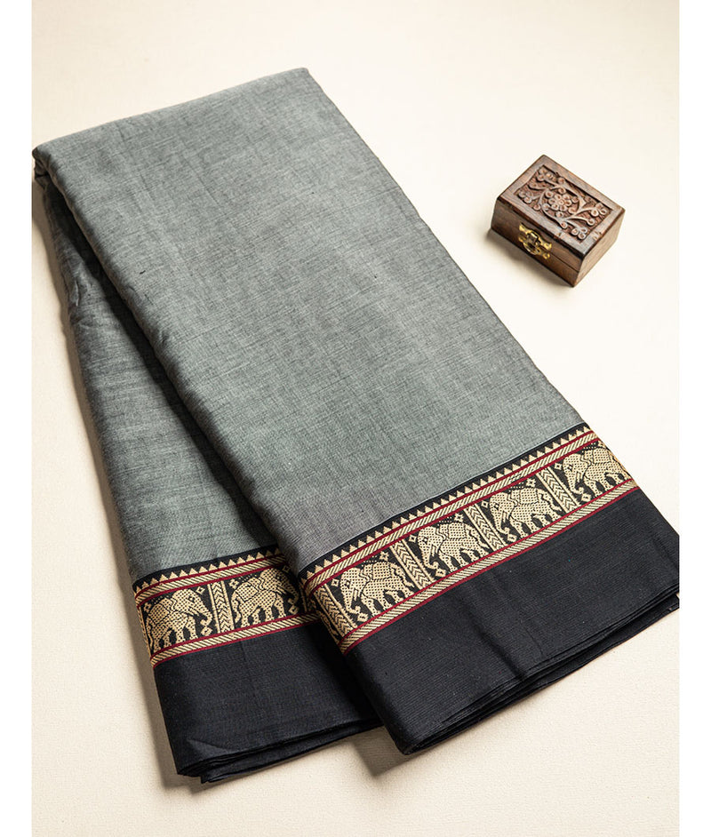 HANDLOOM NARAYANPET BORDER FABRIC