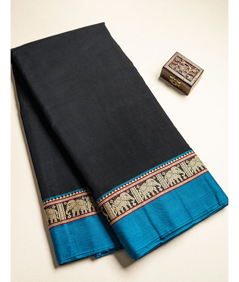 HANDLOOM NARAYANPET BORDER FABRIC