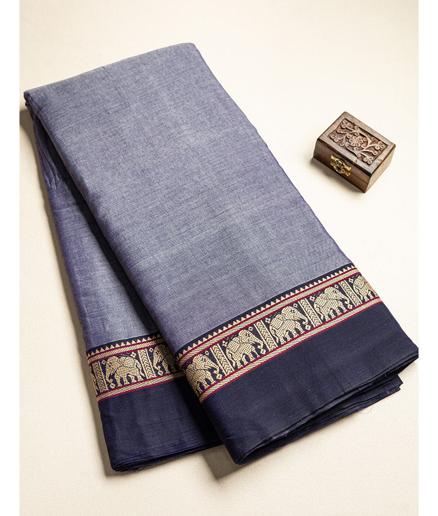 HANDLOOM NARAYANPET BORDER FABRIC