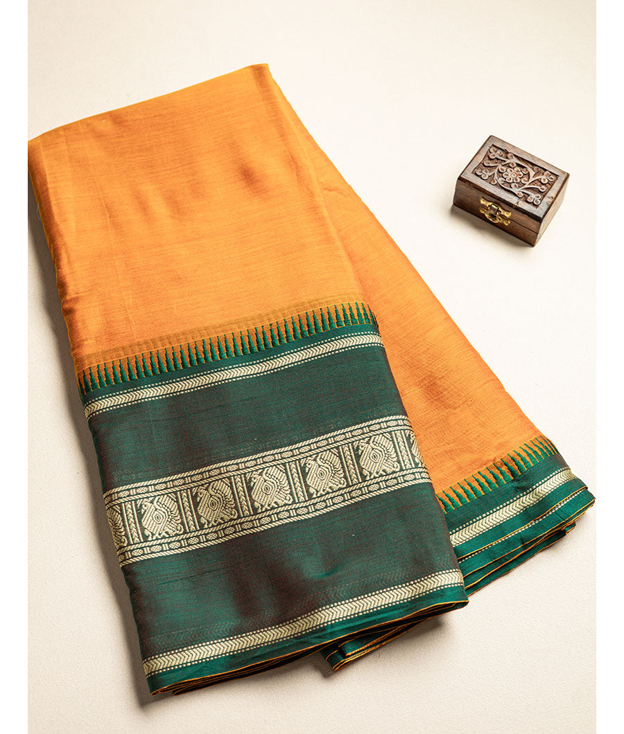 HANDLOOM NARAYANPET BORDER FABRIC