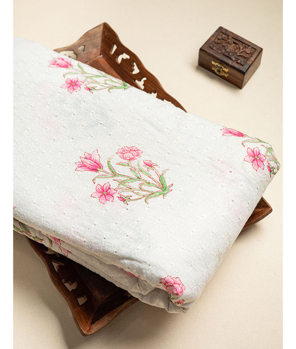 COTTON SCHIFFLI HAKOBA FABRIC