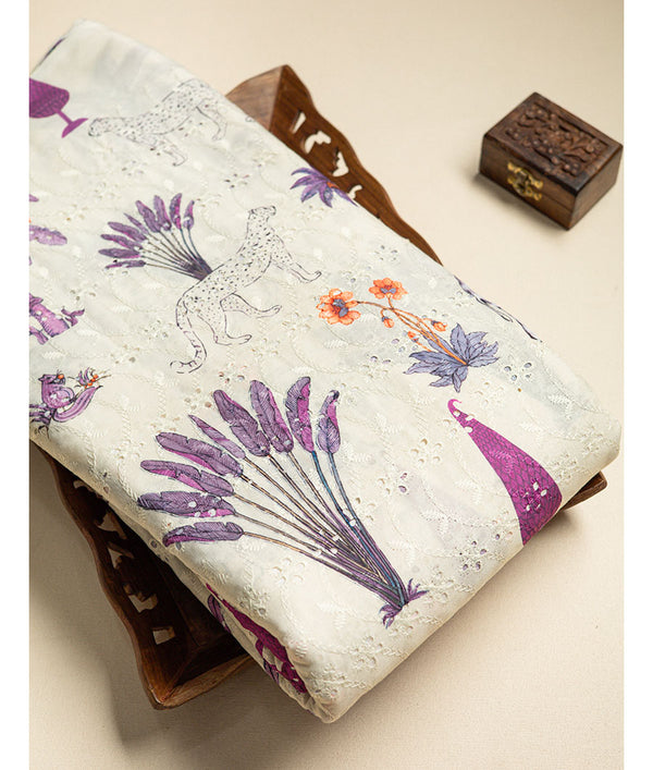 COTTON SCHIFFLI HAKOBA FABRIC