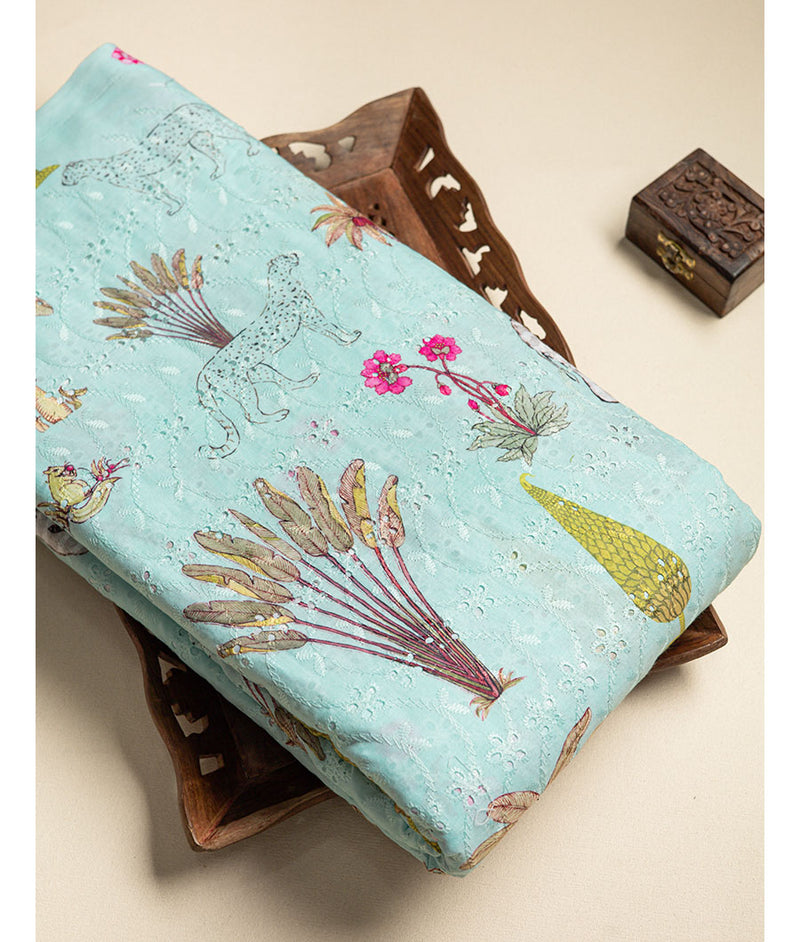 COTTON SCHIFFLI HAKOBA FABRIC
