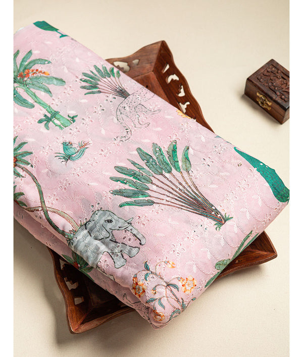 COTTON SCHIFFLI HAKOBA FABRIC